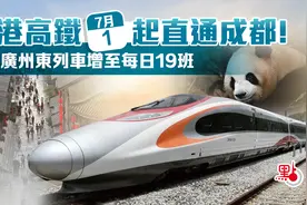 重磅！香港高铁7月1日起直通成都、乐山及宜宾！图片