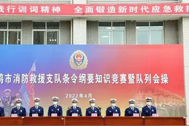 【陕西·宝鸡】赛出水平！“蓝朋友”的队列会操究竟有多精彩图片