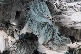 空灵澄澈——张明恩山水画作品图片