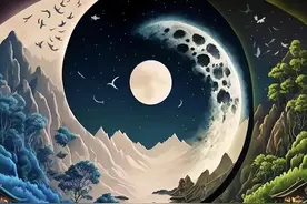 天地分阴阳，阴阳容纳万物，混沌也好，清明也罢！图片