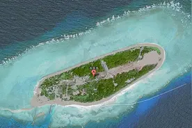 南海心脏太平岛，由台湾省实际管辖，优越位置让菲律宾垂涎三尺图片