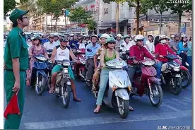 随船去旅游世界——越南胡志明港，一个盛产热带水果和美女的地方图片