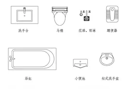 卫生间识图！图片