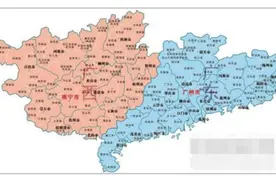 两广的区划调整：1965年，广东省5个县为何被划入了广西？图片