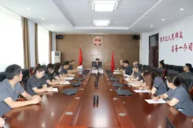 【能力作风建设年】明水县人民法院召开执行合同指标提升专项推进会图片