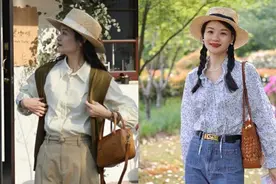 懂打扮的中年女人不显老！这3种帽子的夏季搭配法，好看又显脸小图片