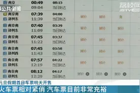 元旦假期首日车票开售 有发烧症状请勿进站乘车图片