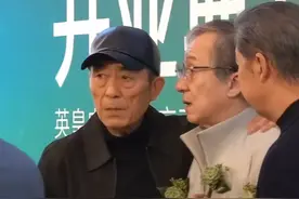 北京这天：淡定的成龙，陪笑的张艺谋，却败给了单手插兜的刘雅瑟图片