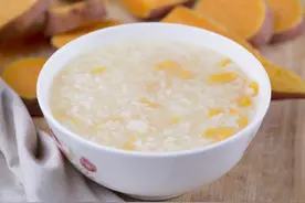 一碗红薯粥图片