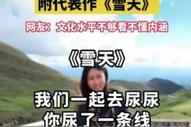 作协贾浅浅的诗句，网友衍生出来的几首“好诗”图片
