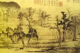 山水画的构图，这次太全了图片