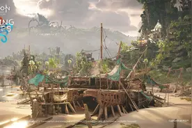 《地平线：西之绝境》DLC“燃烧海岸”新截图曝光图片