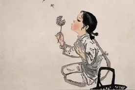放飞童心，找回童年的你——版画《蒲公英》中小女孩竟是封面宠儿图片