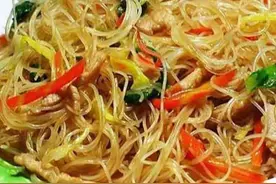 掌握了炒粉的决窍，色香味俱全的广东炒粉做法，你也可以图片