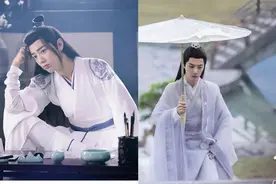 同样是肖战演古装男主，《玉骨遥》《陈情令》对比，差异明显图片