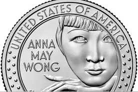 华人到达美国237年后，这位女性成为第一个登上美元硬币的亚裔图片