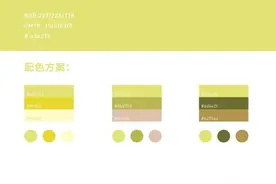 传统色彩搭配方案！黄色系图片