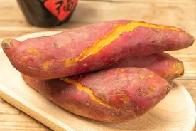 蒸红薯，直接上锅就毁了，关键2步做好，甘甜绵软流糖汁，没水汽图片