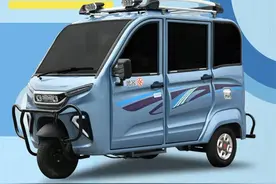 鲁客推出F600三轮乘用车，可载6人，搭载120Ah电池，续航超百公里图片