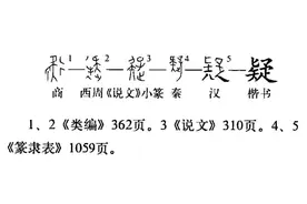 “疑”字释义图片