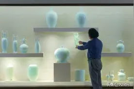 山东手造丨华光国瓷：取下雨过天晴的颜色 无与伦比的天青色图片