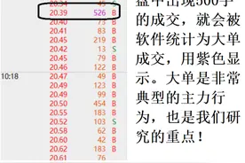 盘中出现这样的“特殊成交”，说明主力出现了，散户请注意识别！图片