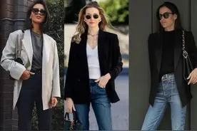 同样是“西服+牛仔裤”，怎么穿才能摆脱“路人感”？图片