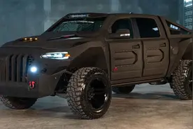 超级狠货，赛博战斗皮卡Apocalypse Super Truck图片