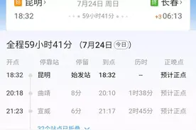 运行时间最长的5趟火车，全程坐完让你体验什么叫痛不欲生图片