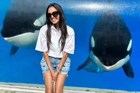科比遗孀瓦妮莎瘦回少女身材，四肢纤细比女儿漂亮，追求者更多了图片