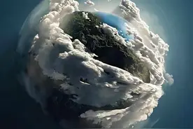 远古时代的地球不存在氧气，生命体能够永生不亡图片