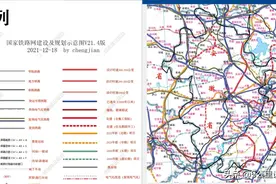 目前已建和在建安徽省高速铁路网为什么那么多重叠的线路？图片