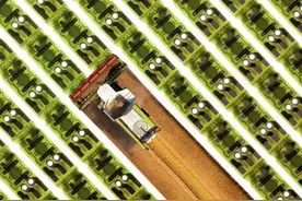 科乐收(CLAAS)与中国收获同行图片