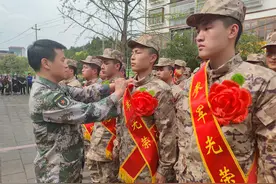 西充县新兵逐梦军旅开启新征程图片