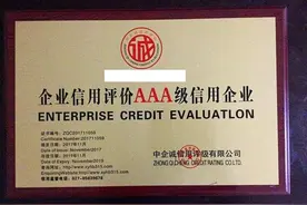 企业信用评级等级如何划分？一共分几级？图片