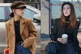 这才是小个子该有的穿搭：“高筒裤+短靴”，这么穿显身材又时髦图片