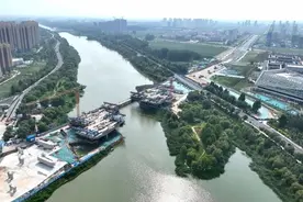 双向八车道！聊城松桂大街徒骇河桥建设最新进展图片