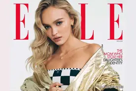 莉莉-罗丝·德普&Jennie亮相《ELLE》跨年刊，尽情施展明星魅力图片