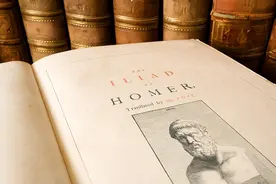 古希腊文集中的《荷马史诗》，是否真实有荷马此人？图片