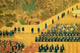 乾隆退位后举办千叟宴，三千余名老人参宴，宴会结束老人接连死亡图片