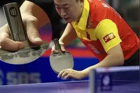 要想打好乒乓球，从正确的握拍开始图片