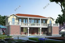 兄弟双拼别墅设计，一宅两户的建筑理念维护家人感情更亲密图片