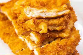 炸鸡排不用外面买，教你在家做，外酥里嫩，香辣味美，小孩太爱吃图片