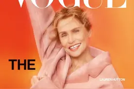今年79岁的美国时尚超模 Lauren Hutton希望当模特一直当到一百岁！图片