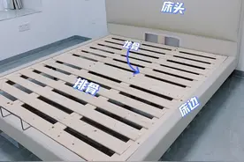 建议：床板就选排骨架的，不是误导，是床的使用要求所决定图片