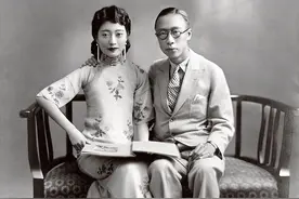 末代皇后婉容，私通侍卫被严惩，离世60年后被迫与溥仪合葬图片