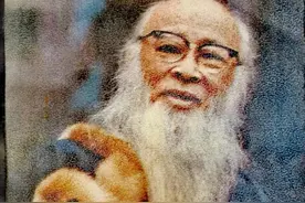 外公刘鼎臣收藏了张大千的画——张力源图片