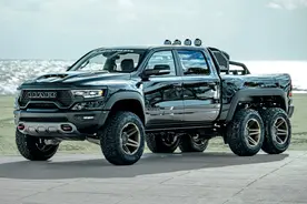 又一辆6×6陆地战车——天启军阀！797匹马力，道奇霸王龙改装图片
