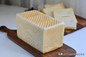 一次发酵的奶酪吐司好香呀，奶味十足微微咸，白嘴儿能吃半个图片
