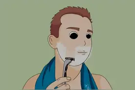 早上刚刮了胡子，隔早就长出来了，胡须生长太快说明了啥？图片